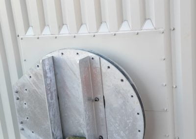 Bolted steel tank and cladding repairs