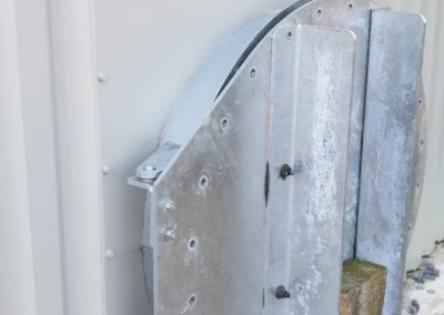 Bolted steel tank steelwork